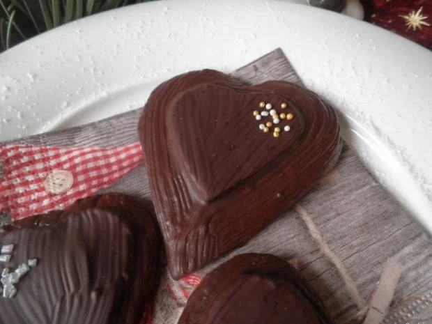 Marzipan - Schokoladen - Herzen ... - Rezept - Bild Nr. 4