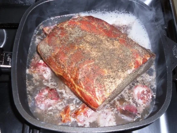 "Oma - Friede`s" - Ostpreußischer Kaßlernackenbraten (Rzpt. um 1939) - Rezept - Bild Nr. 3