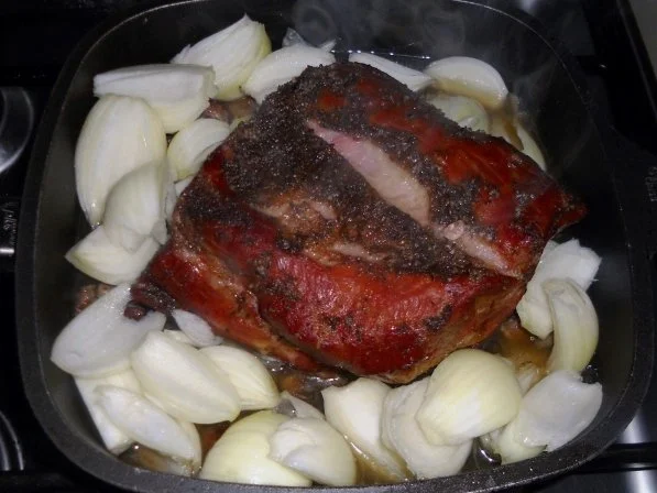 "Oma - Friede`s" - Ostpreußischer Kaßlernackenbraten (Rzpt. um 1939) - Rezept - Bild Nr. 4