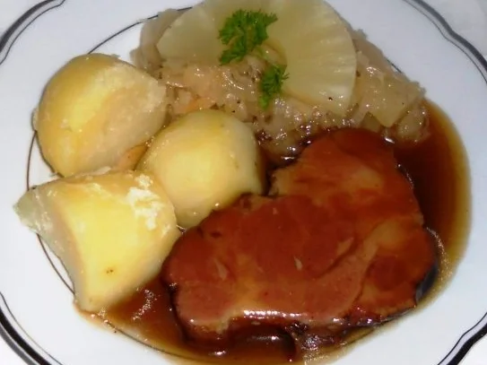 "Oma - Friede`s" - Ostpreußischer Kaßlernackenbraten (Rzpt. um 1939) - Rezept - Bild Nr. 25