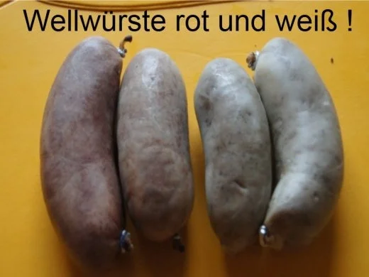 Rezept: Wellwurst mit Bayrisch-Kraut und Pellkartoffeln Bild Nr. 3 Wellwurst mit Bayrisch-Kraut und Pellkartoffeln - Rezept - Bild Nr. 3