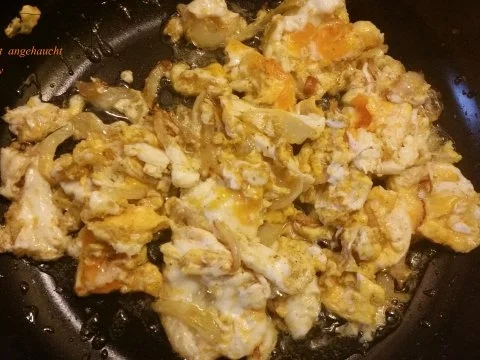 Rührei Asiatisch pikant - Rezept