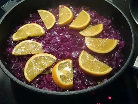 rotkraut-weihnachtlich... köstlich und..passend zur tischdecke-lächel - Rezept - Bild Nr. 3