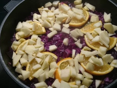 rotkraut-weihnachtlich... köstlich und..passend zur tischdecke-lächel - Rezept - Bild Nr. 4