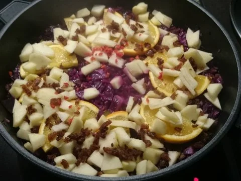 rotkraut-weihnachtlich... köstlich und..passend zur tischdecke-lächel - Rezept - Bild Nr. 6