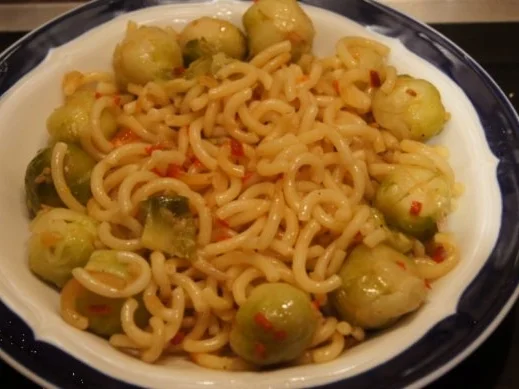 Rezept: Pasta mit Rosenkohl Pasta mit Rosenkohl - Rezept