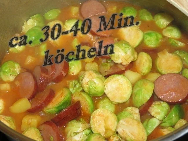 Rosenkohl  – Topf ~ à la Sisserl - Rezept - Bild Nr. 7