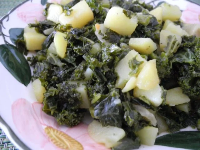 Grünkohl mit Kartoffelwürfel - Rezept - Bild Nr. 2