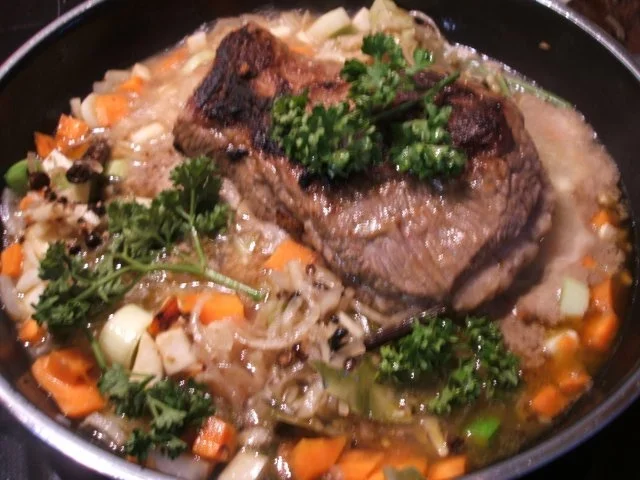 Fleisch: Rinderbrust "Kanadischer Beduinengrieche" - Rezept - Bild Nr. 8