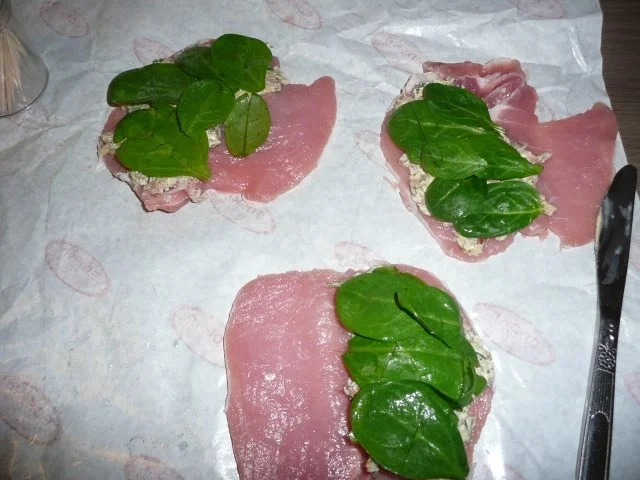 Rezept: Gefüllte Schnitzelchen : Tipp meines Metzgers. Bild Nr. 4 Gefüllte Schnitzelchen : Tipp meines Metzgers. - Rezept - Bild Nr. 4