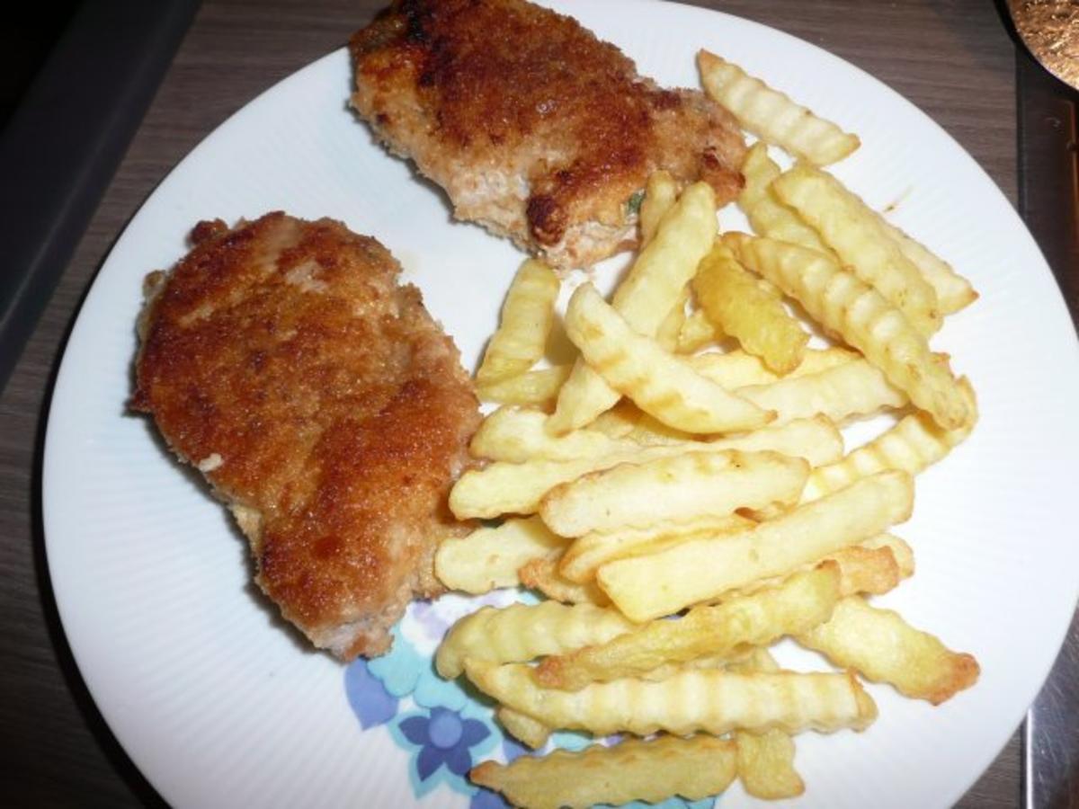 Bilder für Gefüllte Schnitzelchen : Tipp meines Metzgers. - Rezept