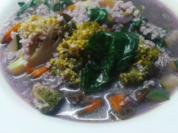 Lila Hirsesuppe - Rezept