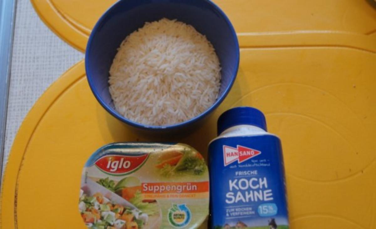 Hähnchenbrustfilet in Kochsahne und Reis - Rezept - Bild Nr. 4