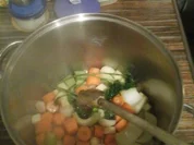 Gemüse / Geflügel Brühe - Rezept