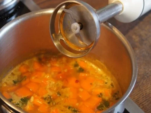 Rezept: Ingwer-Knoblauch-Möhren-Suppe Bild Nr. 7 Ingwer-Knoblauch-Möhren-Suppe - Rezept - Bild Nr. 7