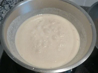 Linguine mit Käse-Schnittlauch-Sauce und Lachs - Rezept - Bild Nr. 3