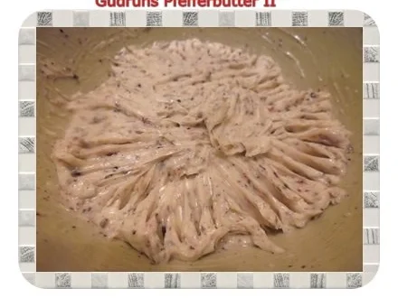 Brotaufstrich: Pfefferbutter II - Rezept