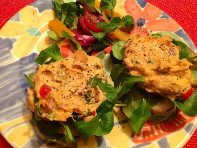 Rezept: Ricotta-Paprika-Mandel-Dip Bild Nr. 4 Ricotta-Paprika-Mandel-Dip - Rezept - Bild Nr. 4