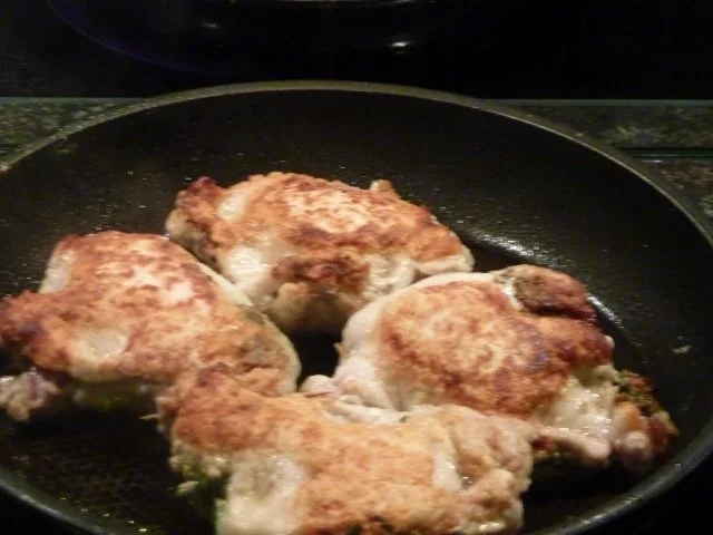 Rezept: Gefüllte kalbsplätzchen an Meerrettichsauce Bild Nr. 6 Gefüllte kalbsplätzchen an Meerrettichsauce - Rezept - Bild Nr. 6