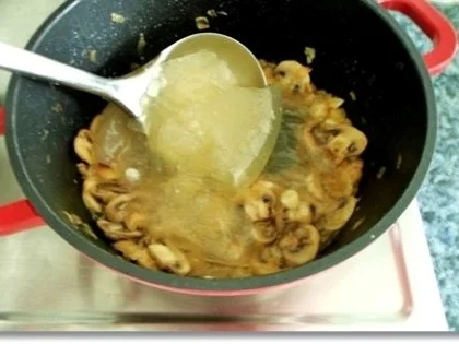 Champignons Cremesuppe mit Burgunder verfeinert…für  den 4. Advent - Rezept - Bild Nr. 12