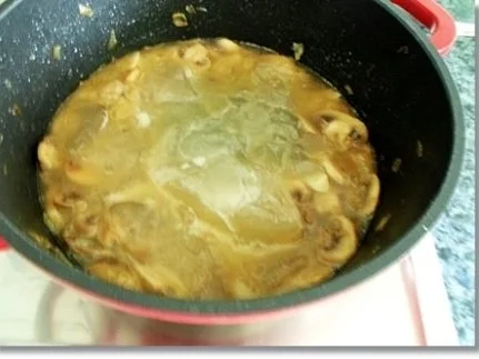 Champignons Cremesuppe mit Burgunder verfeinert…für  den 4. Advent - Rezept - Bild Nr. 13