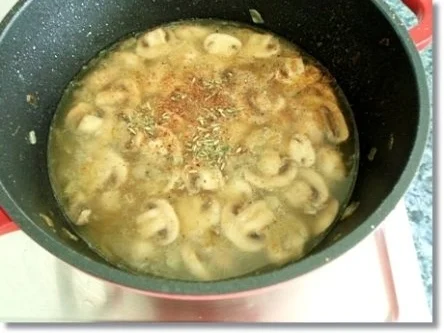 Champignons Cremesuppe mit Burgunder verfeinert…für  den 4. Advent - Rezept - Bild Nr. 15