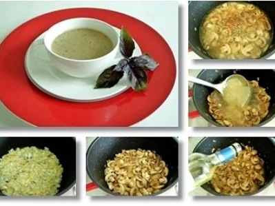 Champignons Cremesuppe mit Burgunder verfeinert…für  den 4. Advent - Rezept - Bild Nr. 16