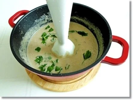 Champignons Cremesuppe mit Burgunder verfeinert…für  den 4. Advent - Rezept - Bild Nr. 22