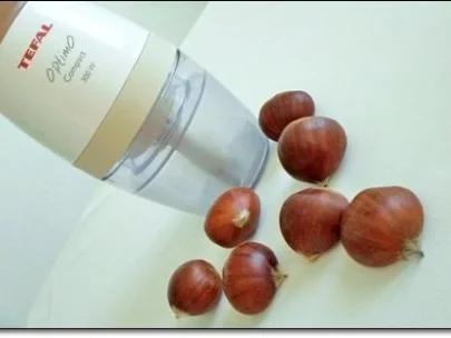 Geschmorte Rinderrouladen mit  Klößen in Sternform, nappiert mit  Maronensauce. - Rezept - Bild Nr. 10