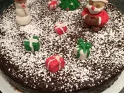 Weihnachtlicher Schokoladenkuchen - Rezept
