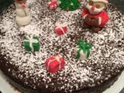 Weihnachtlicher Schokoladenkuchen - Rezept