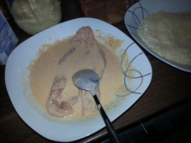 Putenschnitzel mit Erbsenpüree - Rezept - Bild Nr. 3