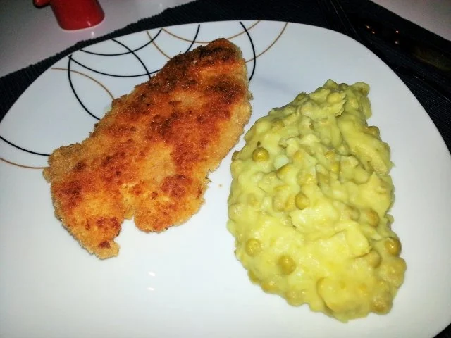 Putenschnitzel mit Erbsenpüree - Rezept - Bild Nr. 8