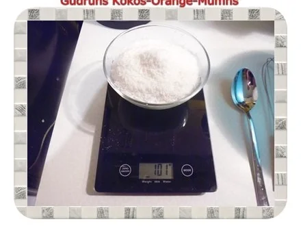 Rezept: Muffins: Kokos-Orange-Muffins Bild Nr. 4 Muffins: Kokos-Orange-Muffins - Rezept - Bild Nr. 4