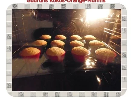 Rezept: Muffins: Kokos-Orange-Muffins Bild Nr. 11 Muffins: Kokos-Orange-Muffins - Rezept - Bild Nr. 11
