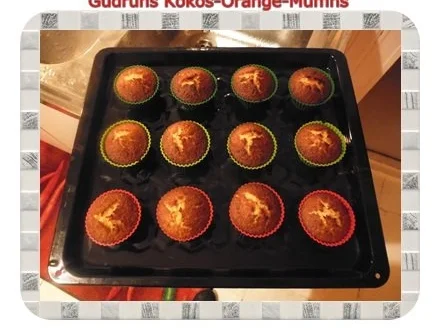 Rezept: Muffins: Kokos-Orange-Muffins Bild Nr. 13 Muffins: Kokos-Orange-Muffins - Rezept - Bild Nr. 13