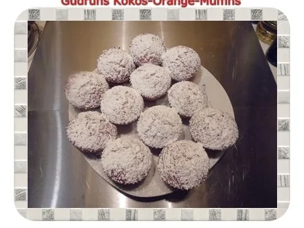 Rezept: Muffins: Kokos-Orange-Muffins Bild Nr. 15 Muffins: Kokos-Orange-Muffins - Rezept - Bild Nr. 15