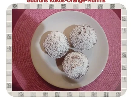 Rezept: Muffins: Kokos-Orange-Muffins Bild Nr. 17 Muffins: Kokos-Orange-Muffins - Rezept - Bild Nr. 17