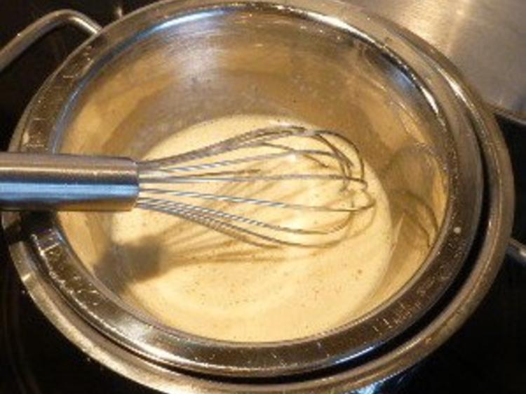Apple Crumble mit Vanillesauce - schnell &amp; einfach - von golfvornholz