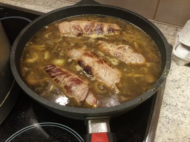 Rinder-Rouladen mit Lauchfüllung - Rezept - Bild Nr. 10