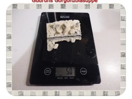 Rezept: Suppe: Gorgonzolasuppe Bild Nr. 6 Suppe: Gorgonzolasuppe - Rezept - Bild Nr. 6