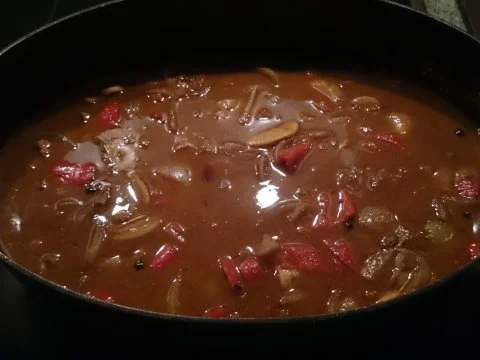 ofentopf-weihnachtlich lecker,herzhaft . - Rezept