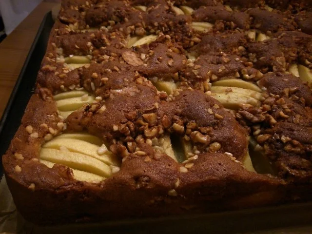 Versunkener Apfelkuchen mal anders! - Rezept