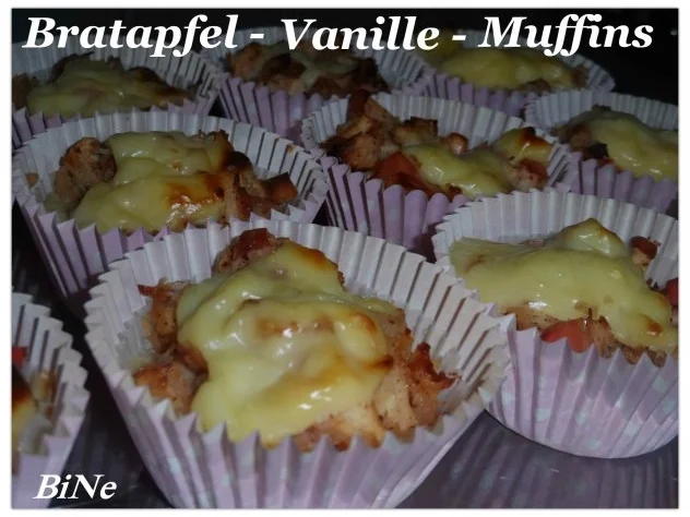BiNe` S BRATAPFEL - VANILLE - MUFFINS - Rezept - Bild Nr. 2