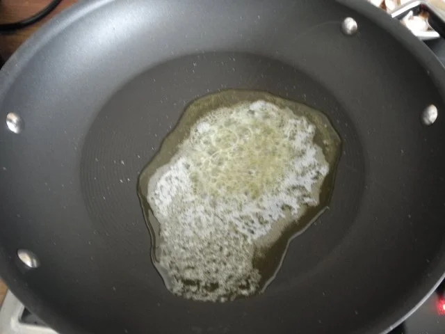 Champignon - Lauch in Kokosmilch mit Petersilie an Naturreis - Rezept - Bild Nr. 3