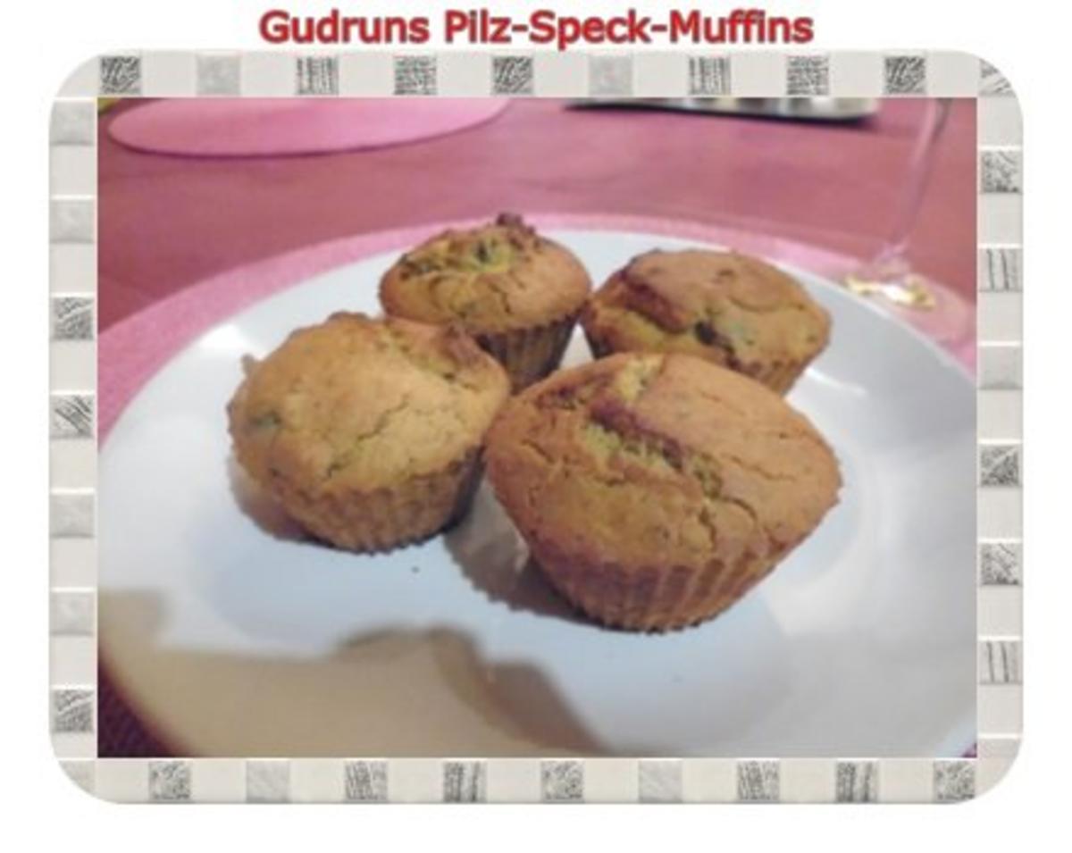 Muffins: Pilz-Speck-Muffins - Rezept