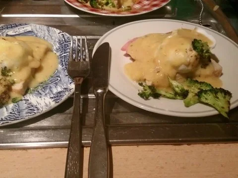 Eier Benedict in Kürbiscreme -Butter-Sauce - Rezept - Bild Nr. 6