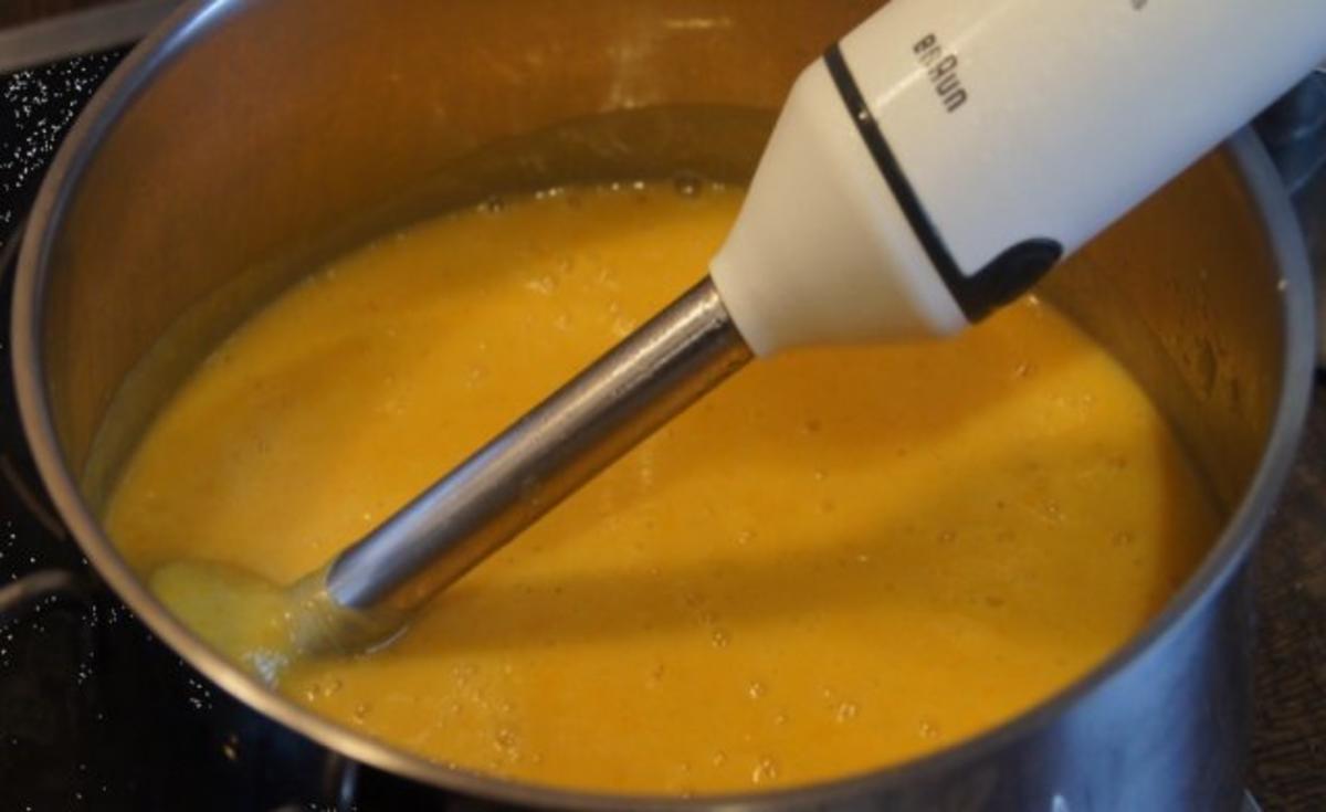 Curry-Kartoffelcremesuppe mit Einlage - Rezept - Bild Nr. 9