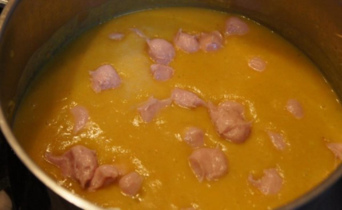 Curry-Kartoffelcremesuppe mit Einlage - Rezept - Bild Nr. 11