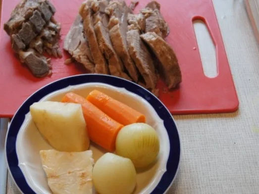 Sauerfleisch mit Schweinenacken à la Papa - Rezept - Bild Nr. 5